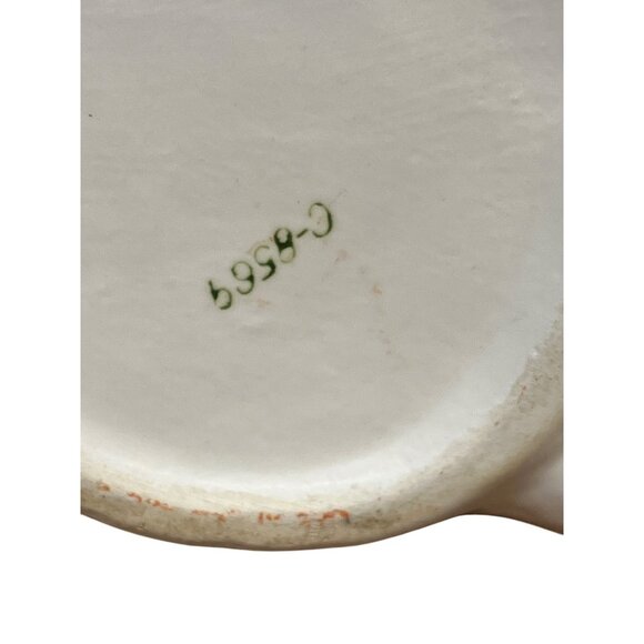 Napcoware Vintage Hippo Pink Blue Ceramic Baby Gift Planter C-8569 - Picture 14 of 15